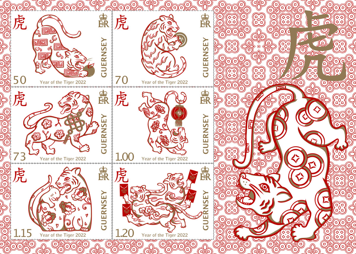 Guernsey celebrates Chinese New Year with 10th stamp set in series